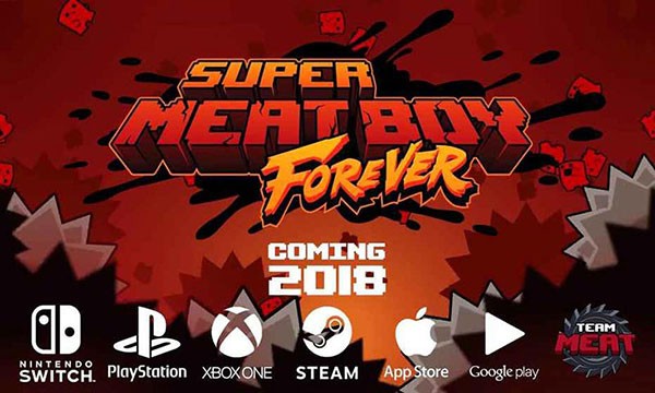 Super Meat Boy Forever超级食肉男孩游戏截图